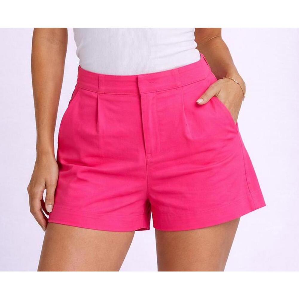 NWT - A New Day Hot Pink High Waisted Shorts - Size 12